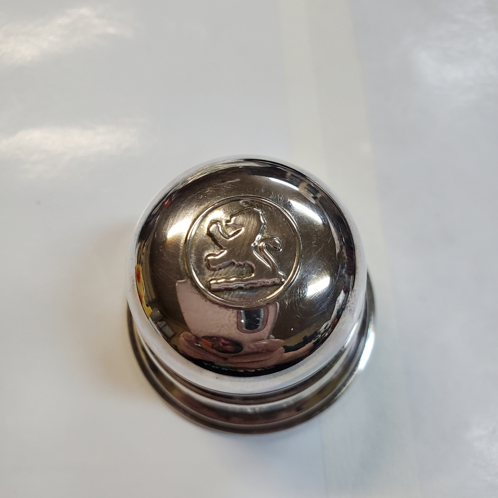 Silver Plate Domed Ring Box
